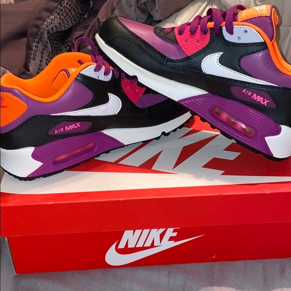 orange purple pink air max